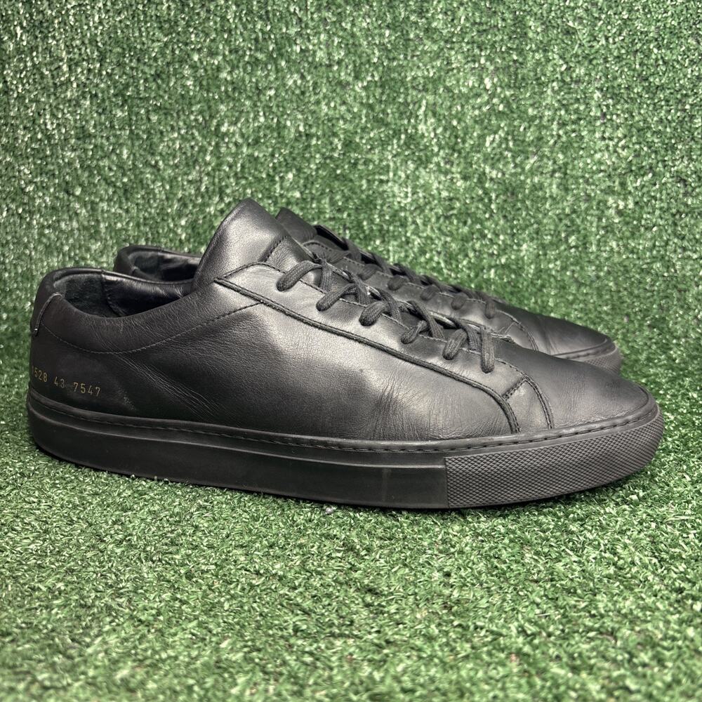 Common Projects Men's Original Achilles Low Black 43 / 10